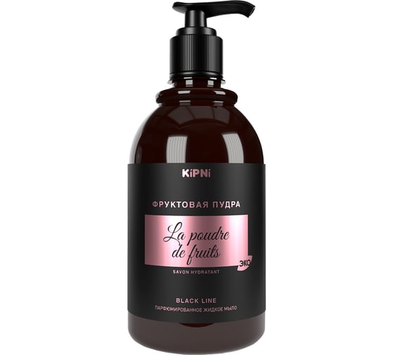 Изображение товара Жидкое парфюмированное мыло KIPNI Фруктовая Пудра 0,38 л. с дозатором 4620219470072