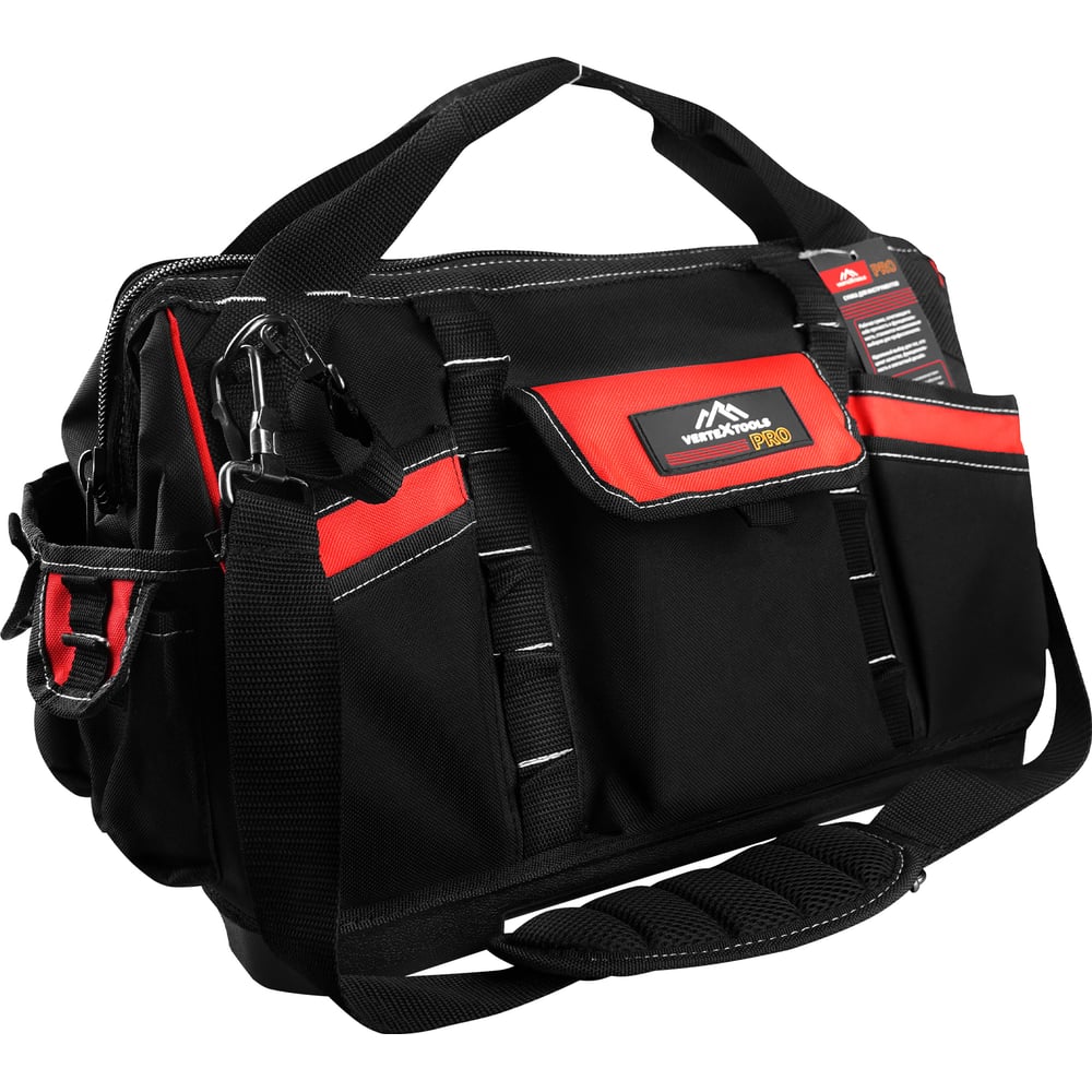 Изображение товара Сумка для инструментов vertextools с пластиковым дном 40х22.5х28 см
