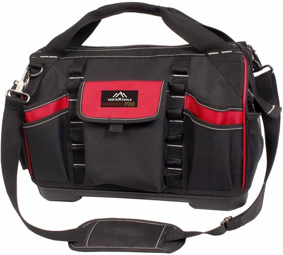 Изображение товара Сумка для инструментов vertextools пластиковое дно 40х22.5х28см 0909-40-28