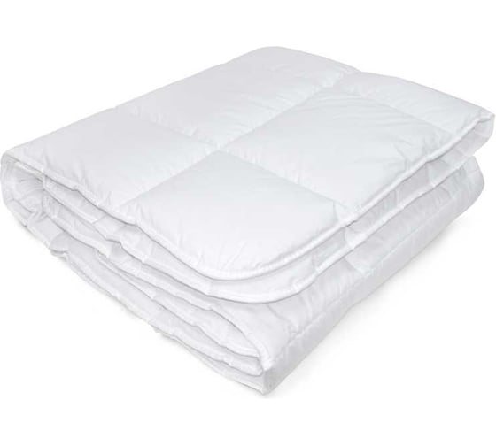 Изображение товара Стеганое одеяло Мягкий сон 205х140 см, Лебяжий пух, Премиум Белый ОЛ_П-3111у