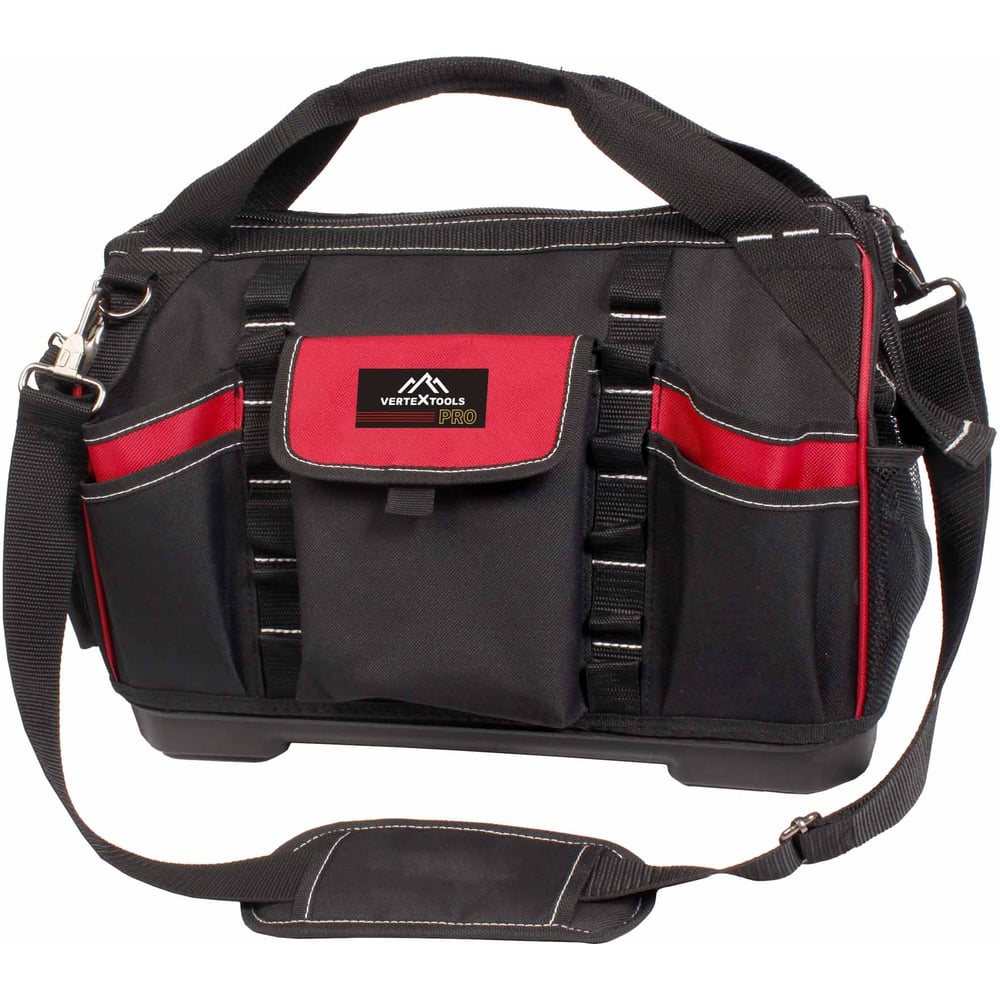 Изображение товара Сумка для инструментов vertextools пластиковое дно 42х23х28см модель 0909-42-28