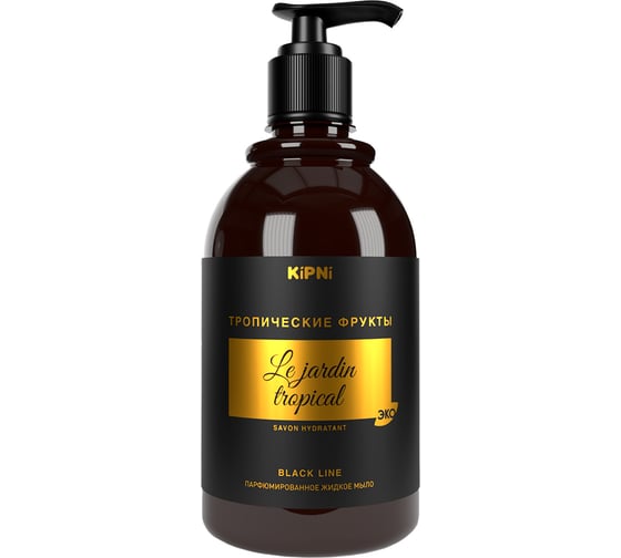 Изображение товара Жидкое парфюмированное мыло KIPNI Тропические Фрукты 0,38 л. с дозатором 4620219470034