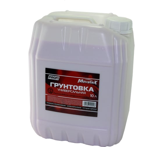 Изображение товара Универсальная грунтовка Movatex PROFI 10 л Т02300