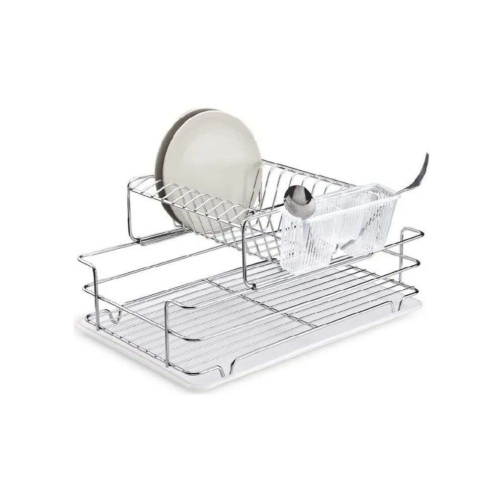 Настольная сушилка для посуды и приборов TEKNO-TEL сушилка для посуды металл с поддоном 43х13 5х23 см b080002