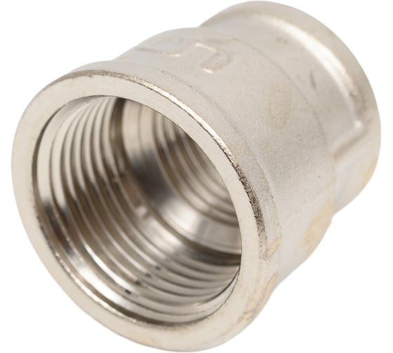 Изображение товара Муфта LD латунь, переходная, Ду20x15 ВР никель 67.516.20x15 . 129-8106