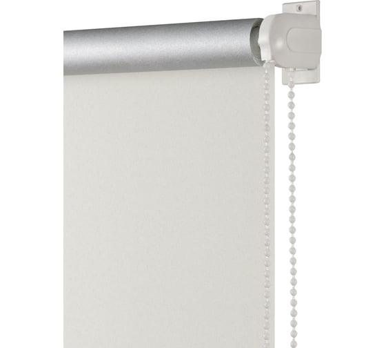 Изображение товара Рулонная штора ПраймДекор Blackout Плайн миниролло, светоотражающий белый, 37х170 см 43037001