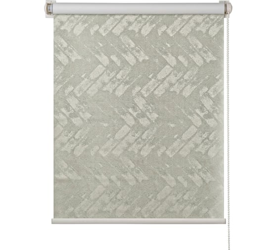 Изображение товара Рулонная штора ПраймДекор Blackout Венецианская штукатурка миниролло, антик ментол, 57х170 см 23057112