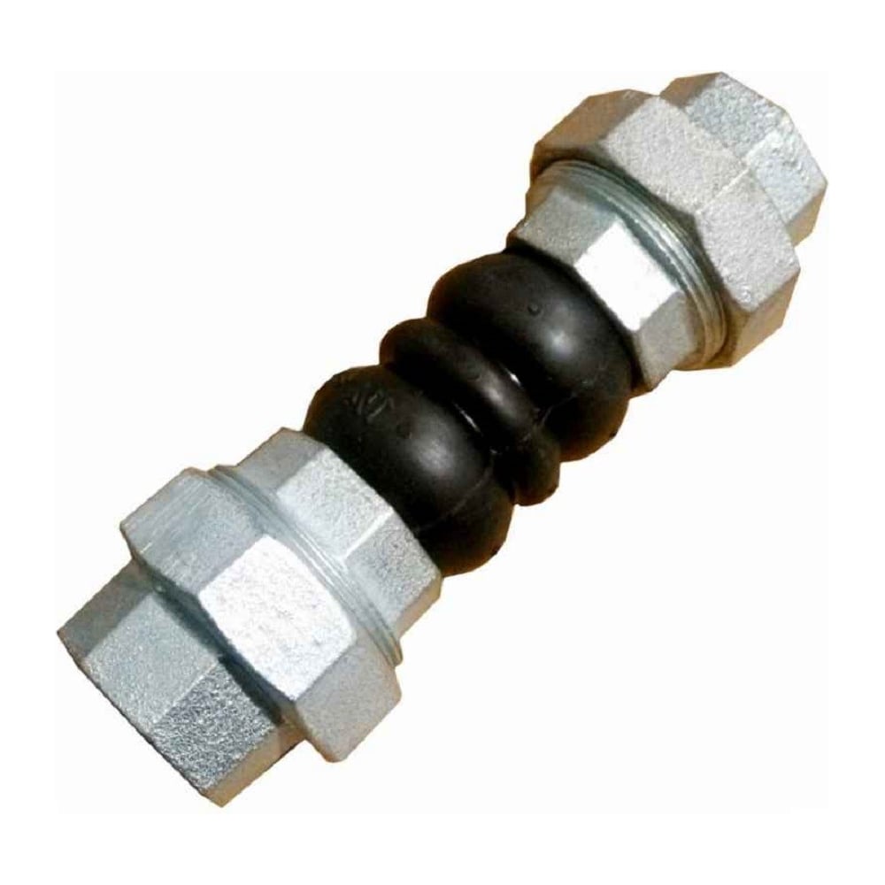 Изображение товара Компенсатор антивибрационный резьбовой ТЕХСНАБ Ду50 Ру10/16 7006