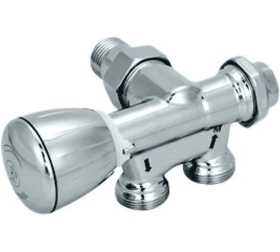Изображение товара Клапан термостатический Giacomini бок/п, Ду15, НР, угловой, левый, с ниж/п труб, двухтр T358BX021 022-3757