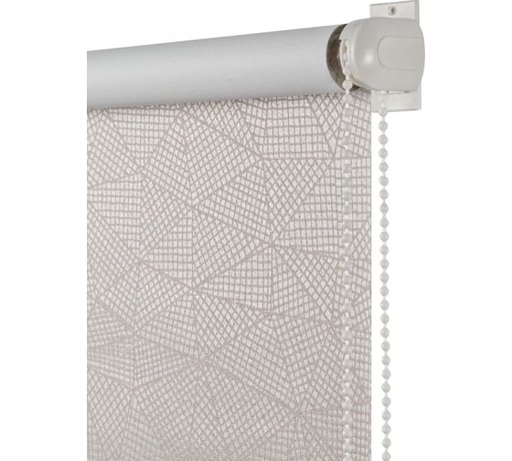 Изображение товара Рулонная штора ПраймДекор Blackout 3D миниролло, сканди, 68х170 см 11068117