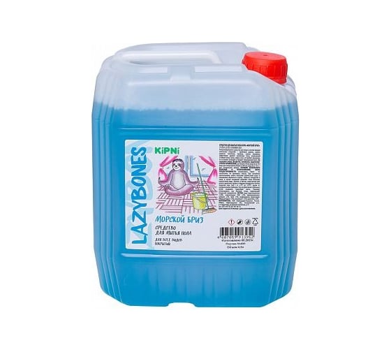 Изображение товара Средство для мытья пола KIPNI Морской бриз канистра 4,5 л 4620219474025