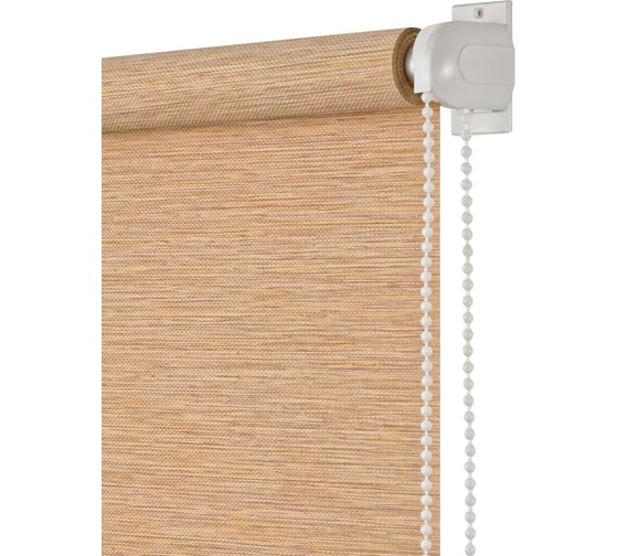 Изображение товара Рулонная штора ПраймДекор Натур миниролло, клен 115х170 см 8115023