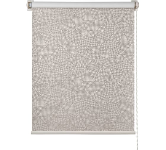 Изображение товара Рулонная штора ПраймДекор Blackout 3D миниролло, сканди, 57х170 см 11057117