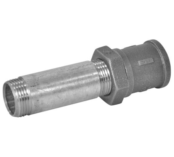 Изображение товара Сгон Fittex PLUS оцинкованная сталь, в/к, Ду50, L=150мм 129-6454