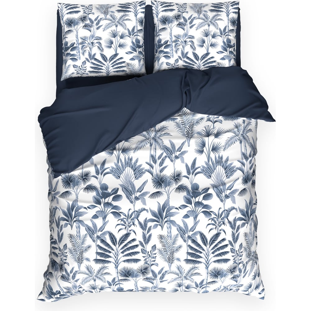 Изображение товара Комплект постельного белья Этель дуэт Palmetto из поплина 220х240 см