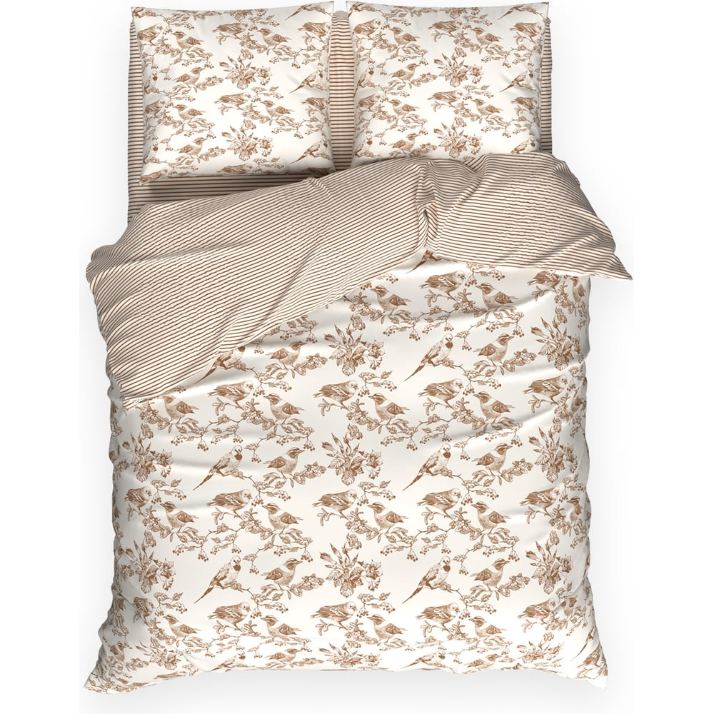 Изображение товара Комплект постельного белья Этель Eden Garden 1.5 спальный хлопок поплин