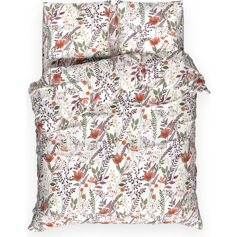 Изображение товара Комплект постельного белья Этель евро Summer bloom 200х217 см