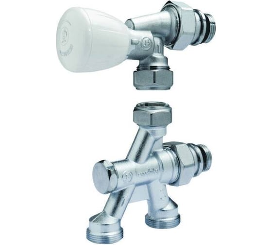 Изображение товара Комплект термостатический бок/п Giacomini Ду15, Ру10, осевой, ниж/п труб, однотр R436x062 022-3772