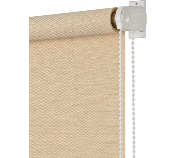 Изображение товара Рулонная штора ПраймДекор Натур миниролло, береза 90х170 см 8090024
