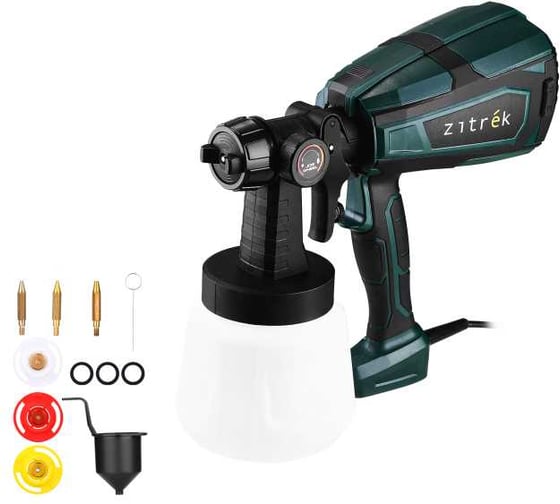Изображение товара Краскопульт сетевой Zitrek ZKSG600, 1000 мл, 600 Вт  085-1053