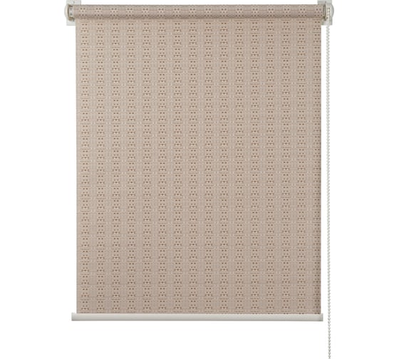 Изображение товара Рулонная штора ПраймДекор Кантри миниролло, ковыль, 62х170 см 22062067