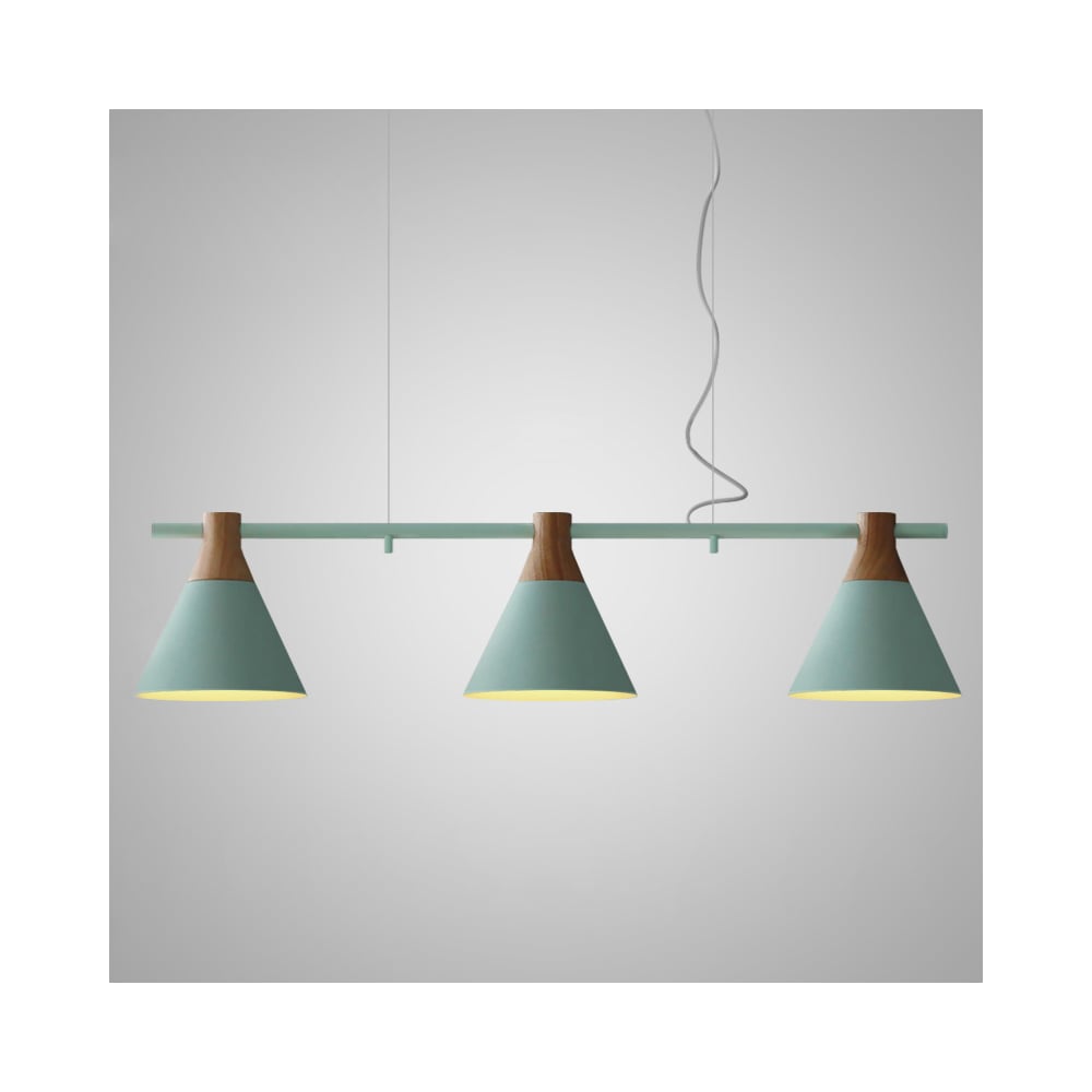 Изображение товара Реечный подвесной светильник IMPERIUMLOFT NEXT Blue 3 лампы 91 см