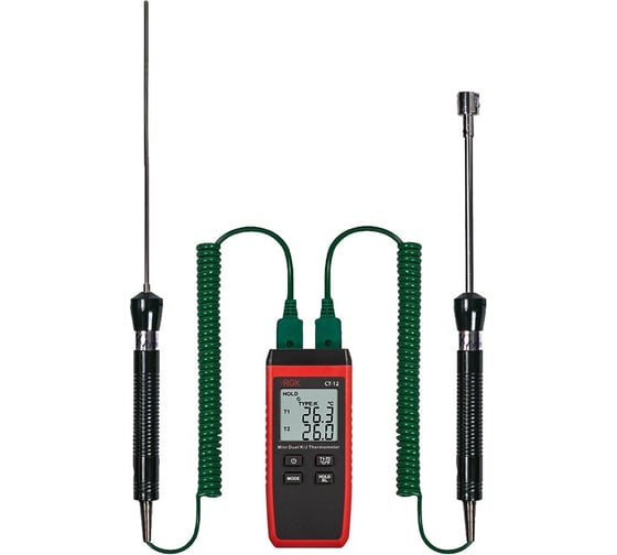 Изображение товара Термометр контактный RGK CT-12+TR-10W+TR-10S с поверкой 779821