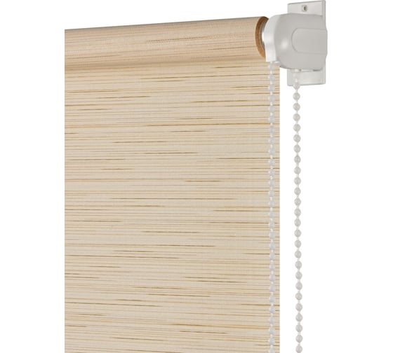 Изображение товара Рулонная штора ПраймДекор Твист миниролло, песочный, 83х170 см 22083040