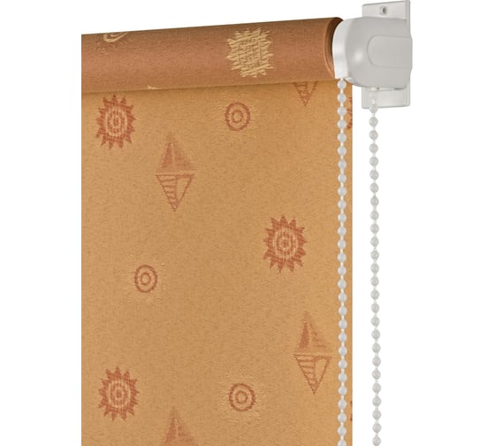 Изображение товара Рулонная штора ПраймДекор Альба миниролло, 68х170 см 24068081