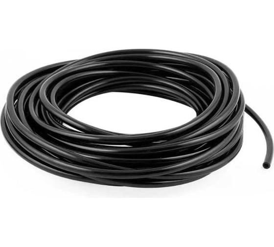 Изображение товара Трубка-шланг полиамидная Gapex 9x6 мм, черный,  20 м PA 9*6 GaPex BLACK 20m