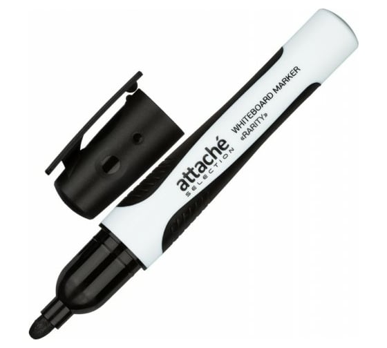 Изображение товара Маркер для досок 12 шт в упаковке Attache Selection Rarity черный 2-3 мм 426895