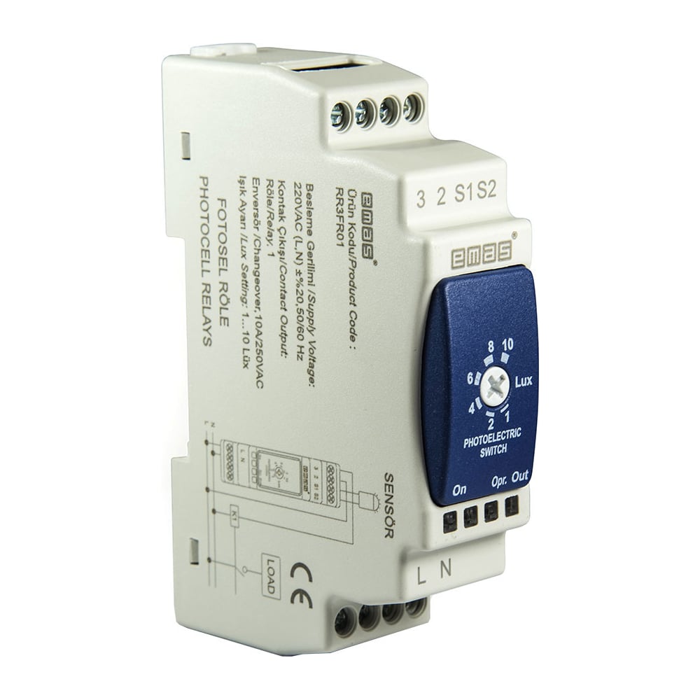 Автоматическое фотореле Emas RR3FR01
