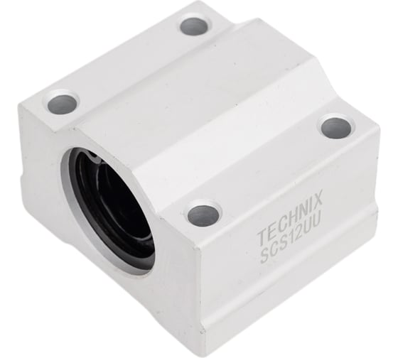 Изображение товара Линейный подшипник TECHNIX в сборе с корпусом SCS12-UU SCS12UUTECHNIX