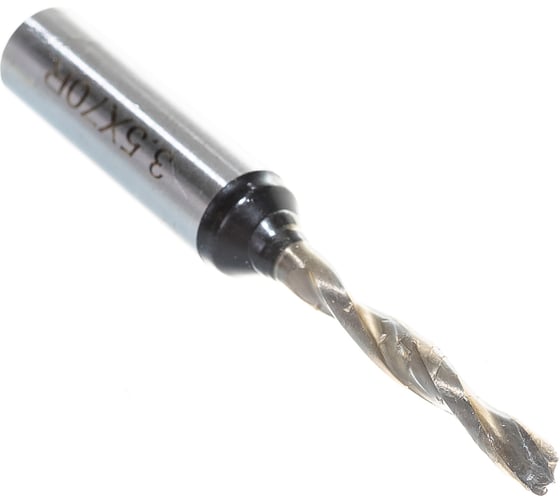 Изображение товара Сверло присадочное монолитное глухое (3.5x35x70 мм; S=10x35 мм; RH) ROTIS 414.03.570R