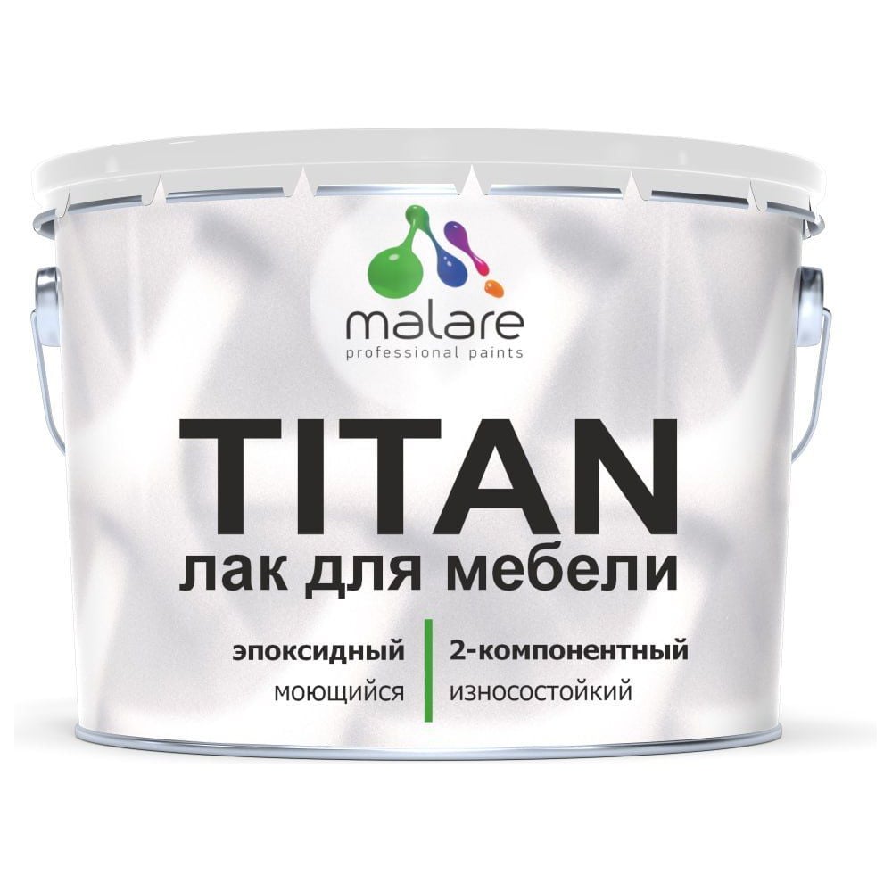 Изображение товара 2К эпоксидный лак для мебели MALARE TITAN 9 кг