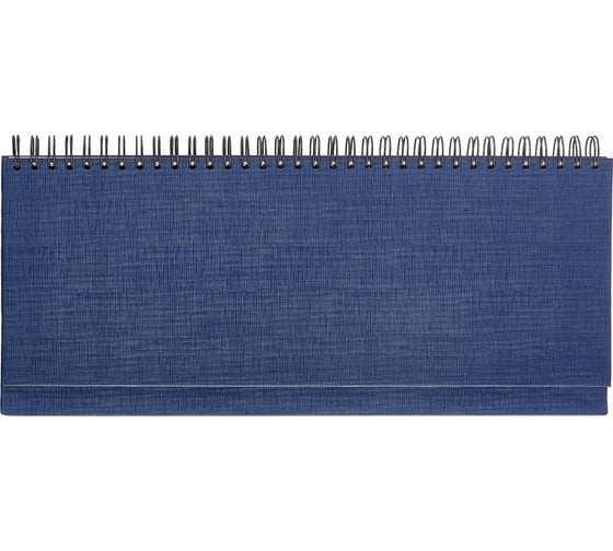 Изображение товара Недатированный планинг Attache Economy бумвинил, синий, 300х135 мм, 56 л, 21с11 П 206277