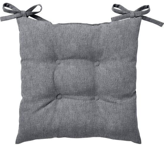 Изображение товара Подушка для стула Волшебная Ночь с тафтингом 40х40 см Базальт 922072