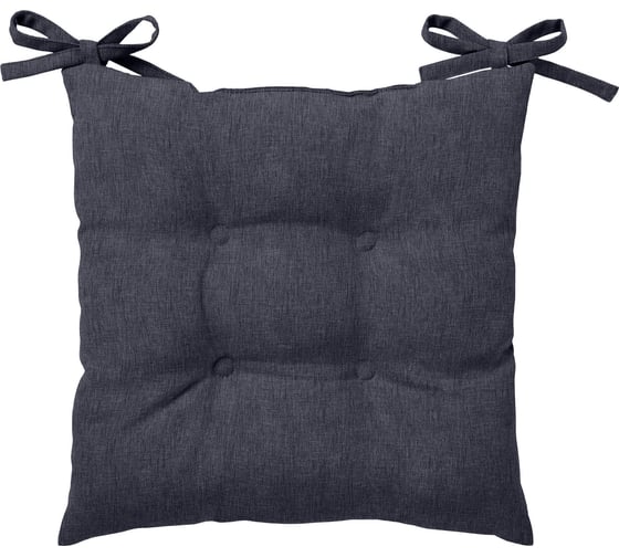 Изображение товара Подушка для стула Волшебная Ночь с тафтингом 40х40 см Индиго 922075