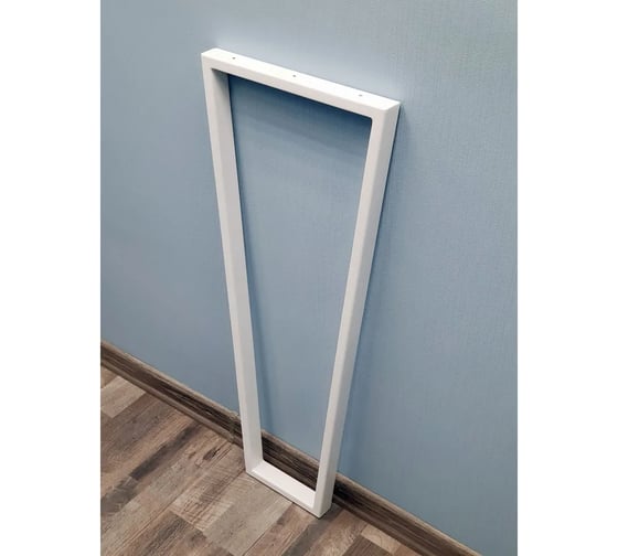 Изображение товара Барное подстолье Parallax 750 550 Трапеция металлическое, для стола, в стиле Лофт, с регулировкой по высоте, 1 шт. 46WN055030075-TRP