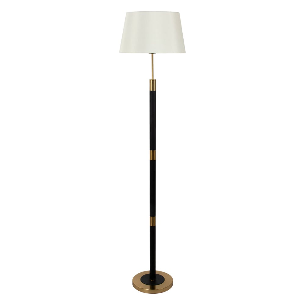 Изображение товара Торшер ARTE LAMP ROBERT A5066PN-1BK классика с тканевым плафоном