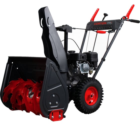 Изображение товара Снегоуборочная машина бенз. VERTON Ice SB-761 (5,0кВт/7л.с,V 212 см3,шир/выс61/51см,,кол-во передач 6 вперед/2 назад, диам шнека 30см, колеса 13') 01.9676.17937