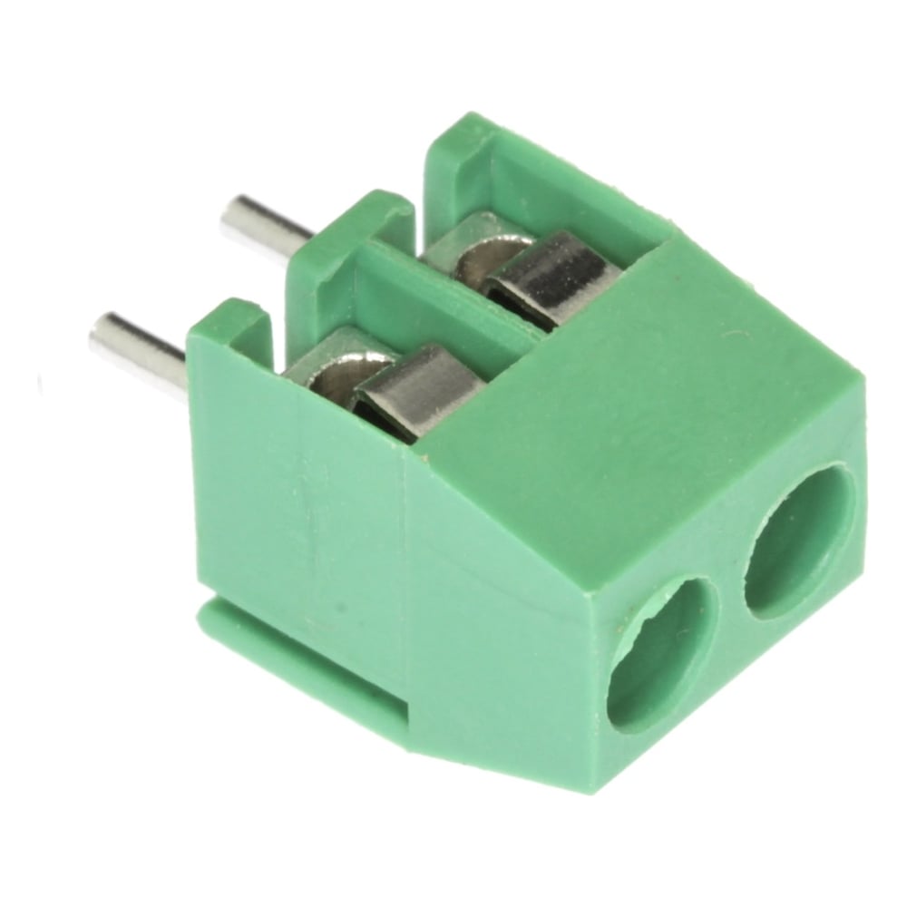 Изображение товара Клеммник KEEN SIDE KSE-350-3.50-02P 200 шт зеленый для монтажа на плату