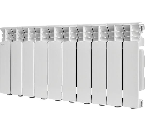 Изображение товара Радиатор алюминиевый STOUT GAMMA 350 10 секций, боковое подключение, белый RAL 9010 SRA-3310-035010 RG0093CTCORKSS