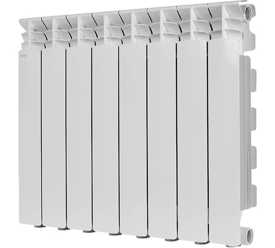 Изображение товара Радиатор алюминиевый STOUT GAMMA 500 8 секций, боковое подключение, белый RAL 9010 SRA-3310-050008 RG0093CTCOQ4SL
