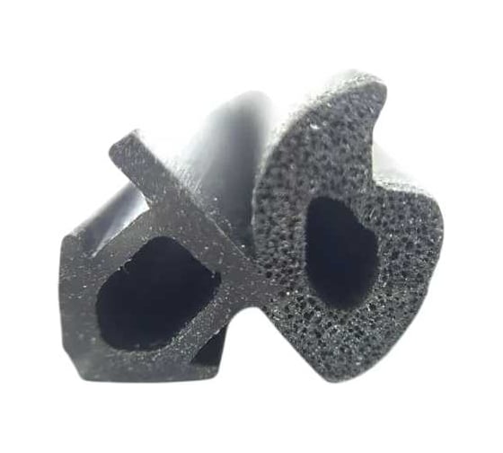 Изображение товара Уплотнитель для стеклопакета KOMFORT москитные системы с маркировкой REHAU ПВХ, черный, ТЭП, 3 м УДСМ5914