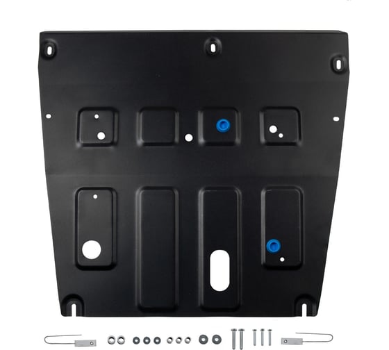 Изображение товара Защита картера Rival для Jetour X50 РКПП, МКПП FWD 2024-н.в., рынок РФ 111.0961.1