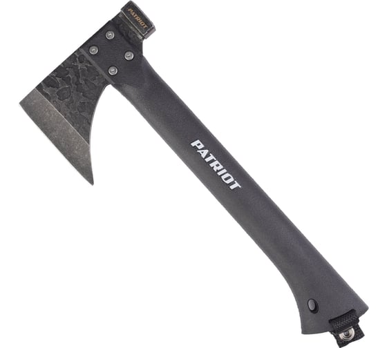 Изображение товара Топор многофункциональный PATRIOT Tourister "5 в 1" AMF 5, 3Cr13, нож, кресало, свисток, чехол-кобура 777001450