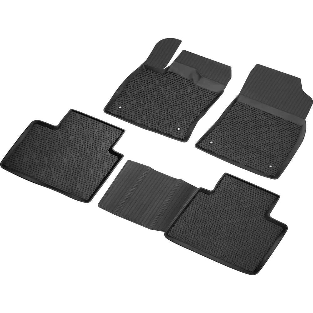 Изображение товара Коврики в салон Rival для Geely Atlas FX11 4WD 2023 полиуретан с бортиками