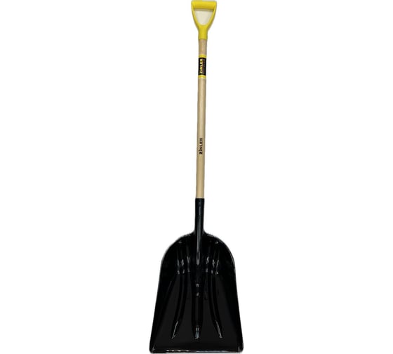 Изображение товара Лопата пластиковая снегоуборочная с черенком и ручкой ZINLER 940 мм, РР Z1.19H14G ЛПСУЧ14р