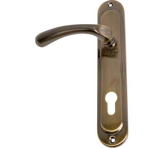 Изображение товара Дверная ручка на планке СК бронза 305-85 AB